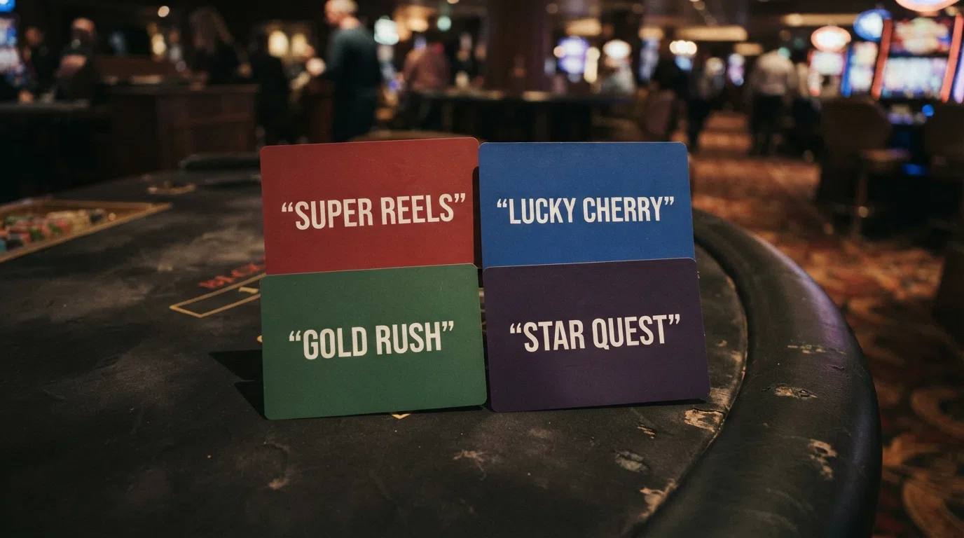 Four popular UK slot title cards — Big Bass Bonanza, Book of Dead, Starburst and Fluffy Favourites — arranged in a grid with their RTP percentages overlaid