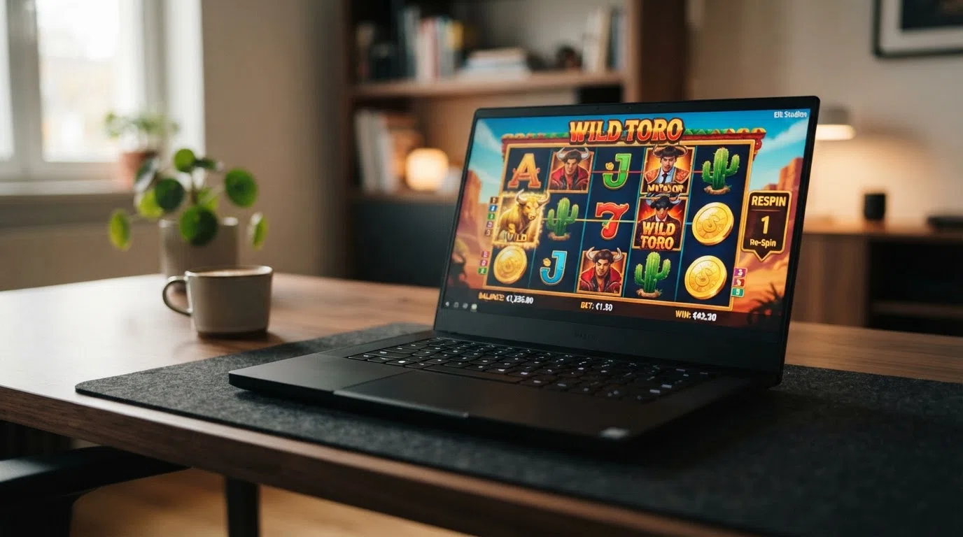 The Wild Toro slot showing its Walking Wilds and Matador Respin feature